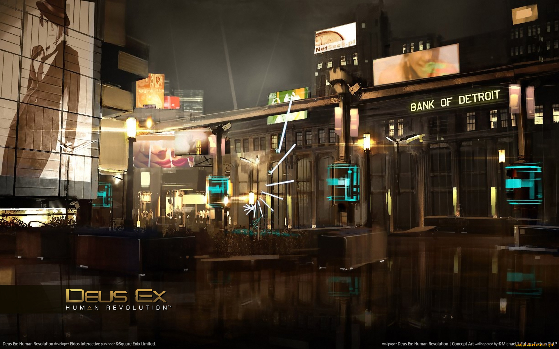 deus, ex, human, revolution, concept, art, , 